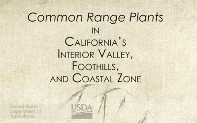 California Rangeland Plant Guide