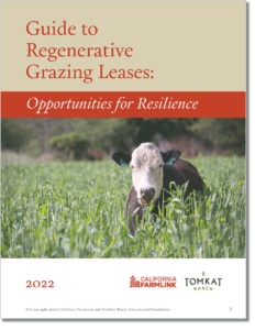 Guide to Regenerative Grazing Leases: Opportunities for Resilience. 