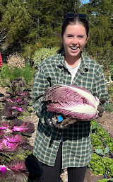 Ellie Tunnell, TomKat Ranch Garden intern 2022