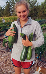 Isabelle Pilson, TomKat Ranch Garden intern 2022