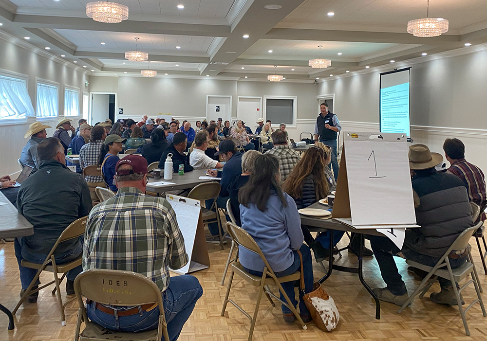 Local farmers and ranchers join together to discuss ways to strengthen San Mateo County’s agricultural markets.