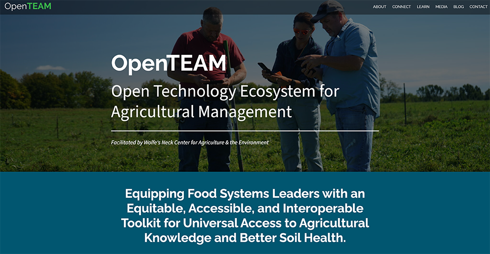 OpenTEAM Website