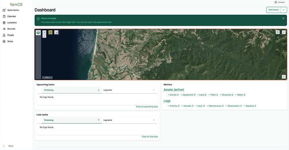 farmOS website