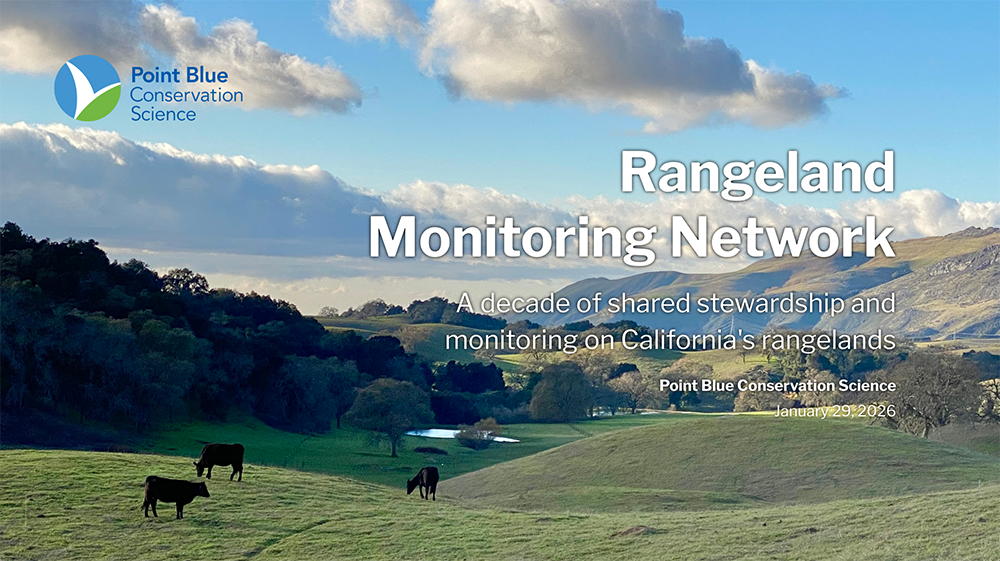 Point Blue Rangeland Monitoring Network
