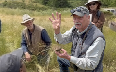 Wendell Gilgert at a soil workshop with TKREF staff